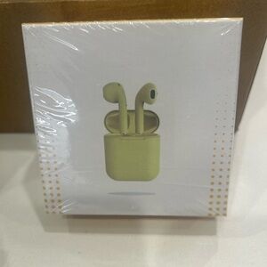 Yellow Wireless Earbuds